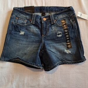 Gap Premium women's size 4 vintage destructed style jean shorts NWT